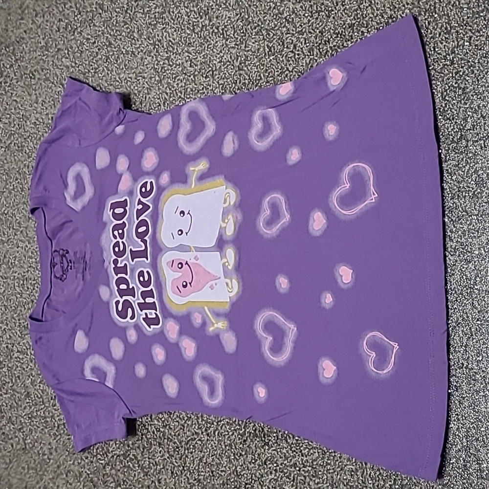 First Love Y2K Style Babydoll V-neck Tee Size Medium